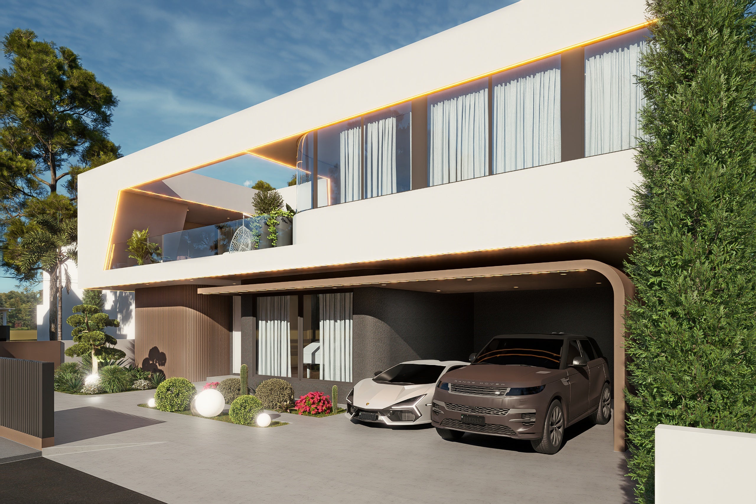 4 Bedroom Modern House (Building size - 298sqm) ID8575