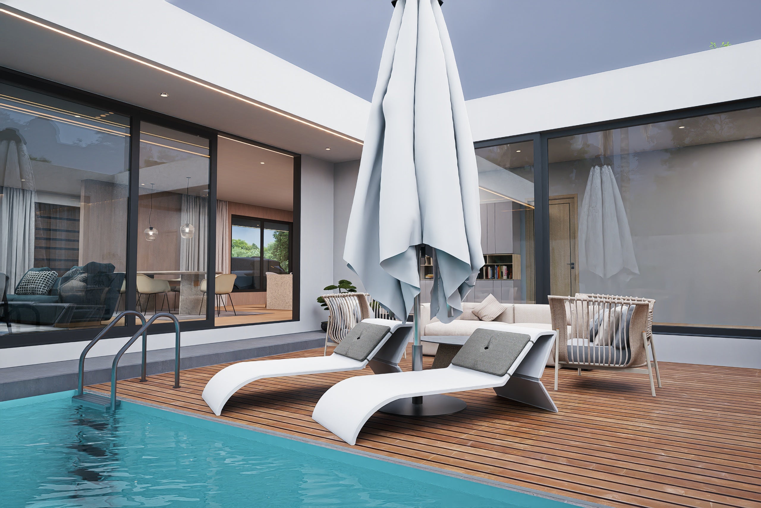 3 Bedroom Modern House (Building size - 345sqm) ID 7635