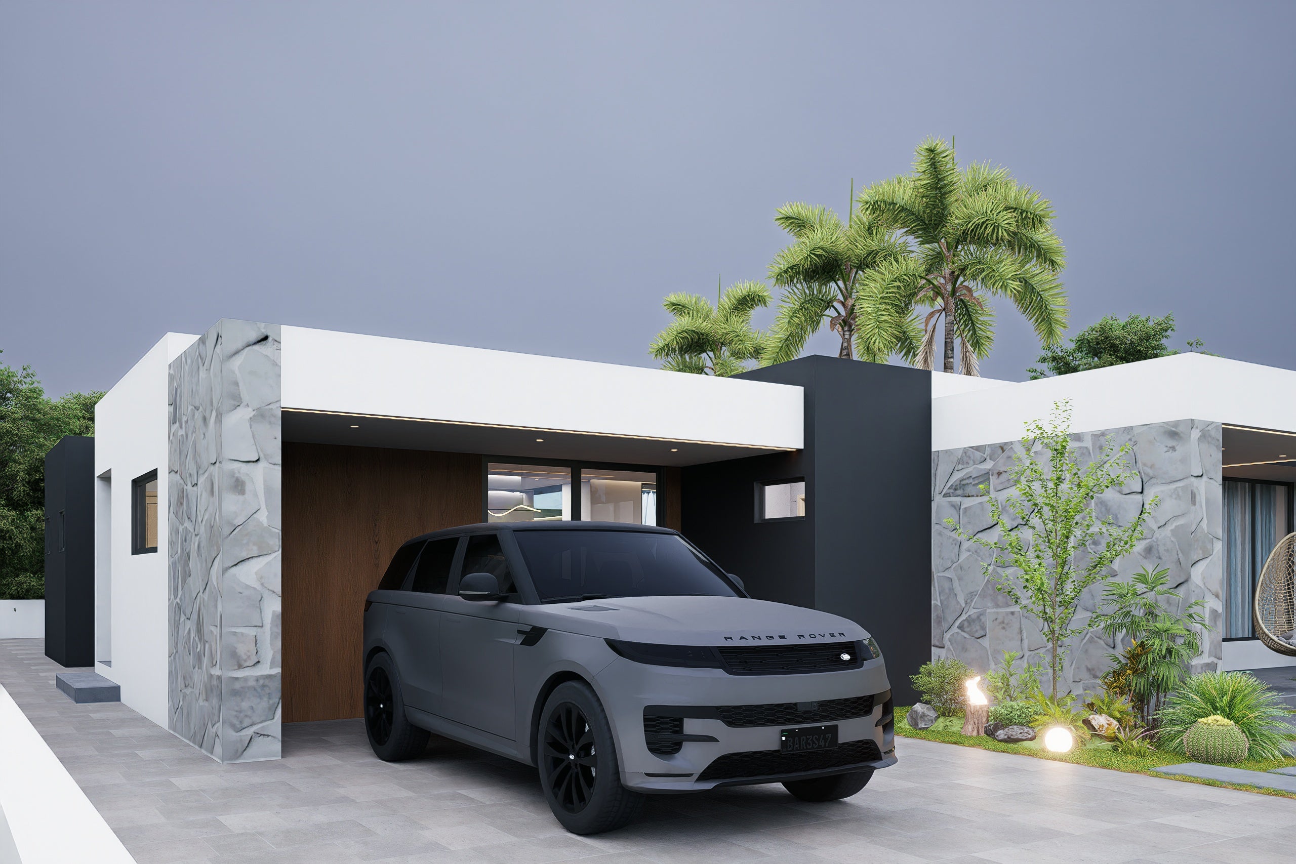 3 Bedroom Modern House (Building size - 345sqm) ID 7635