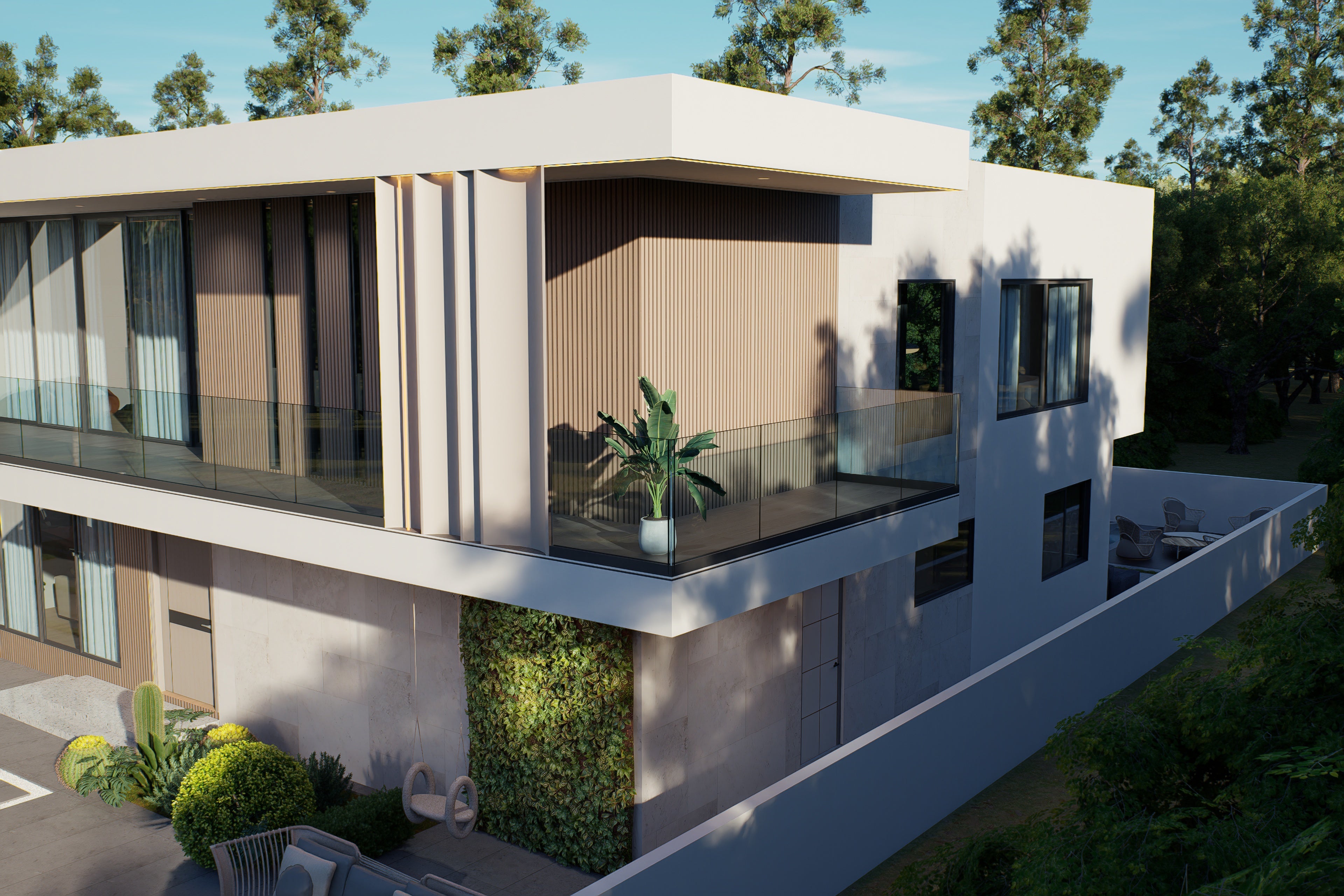 5 Bedroom Modern House (Building size - 216sqm) ID1239