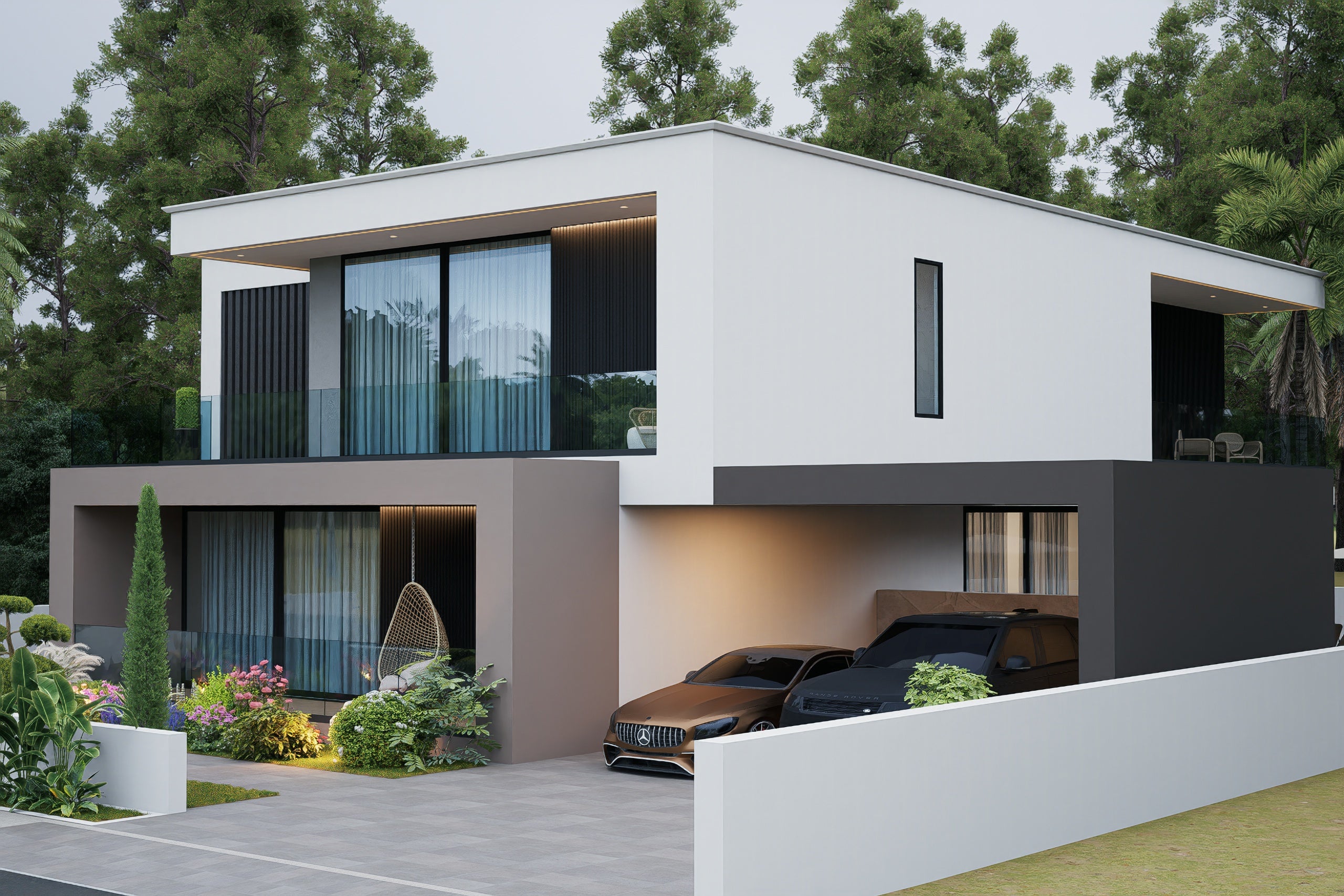 4 Bedroom Modern House (Building size - 252sqm) ID6788