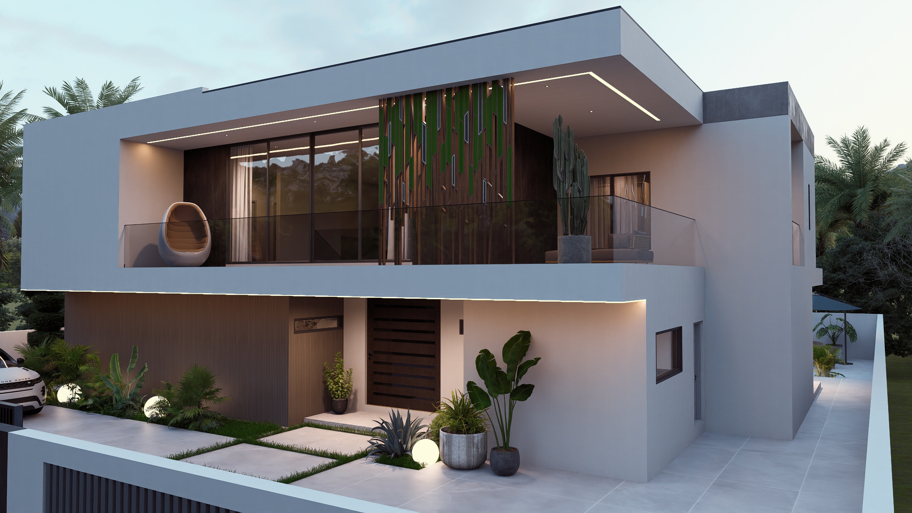 5 Bedroom Modern House (Building size - 198sqm) ID5501
