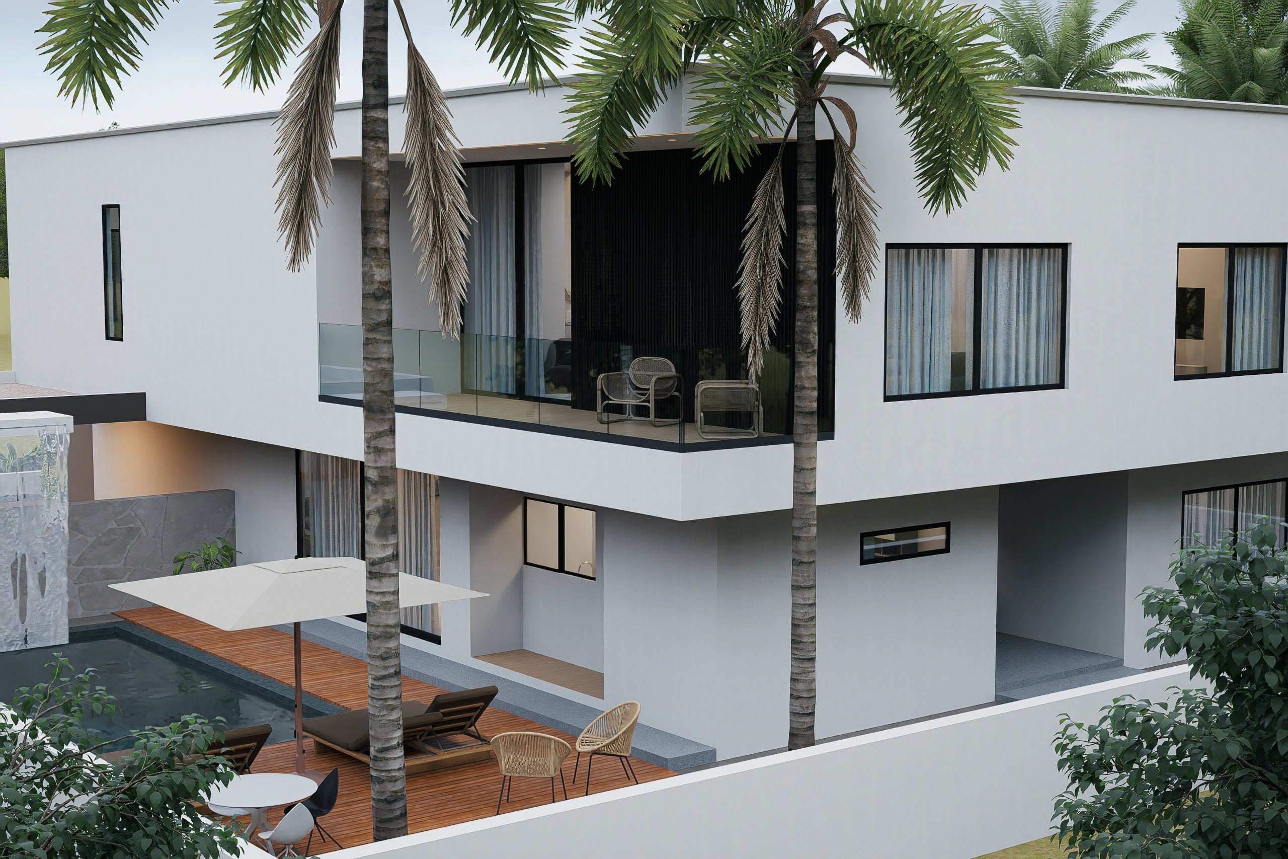 4 Bedroom Modern House (Building size - 252sqm) ID6788