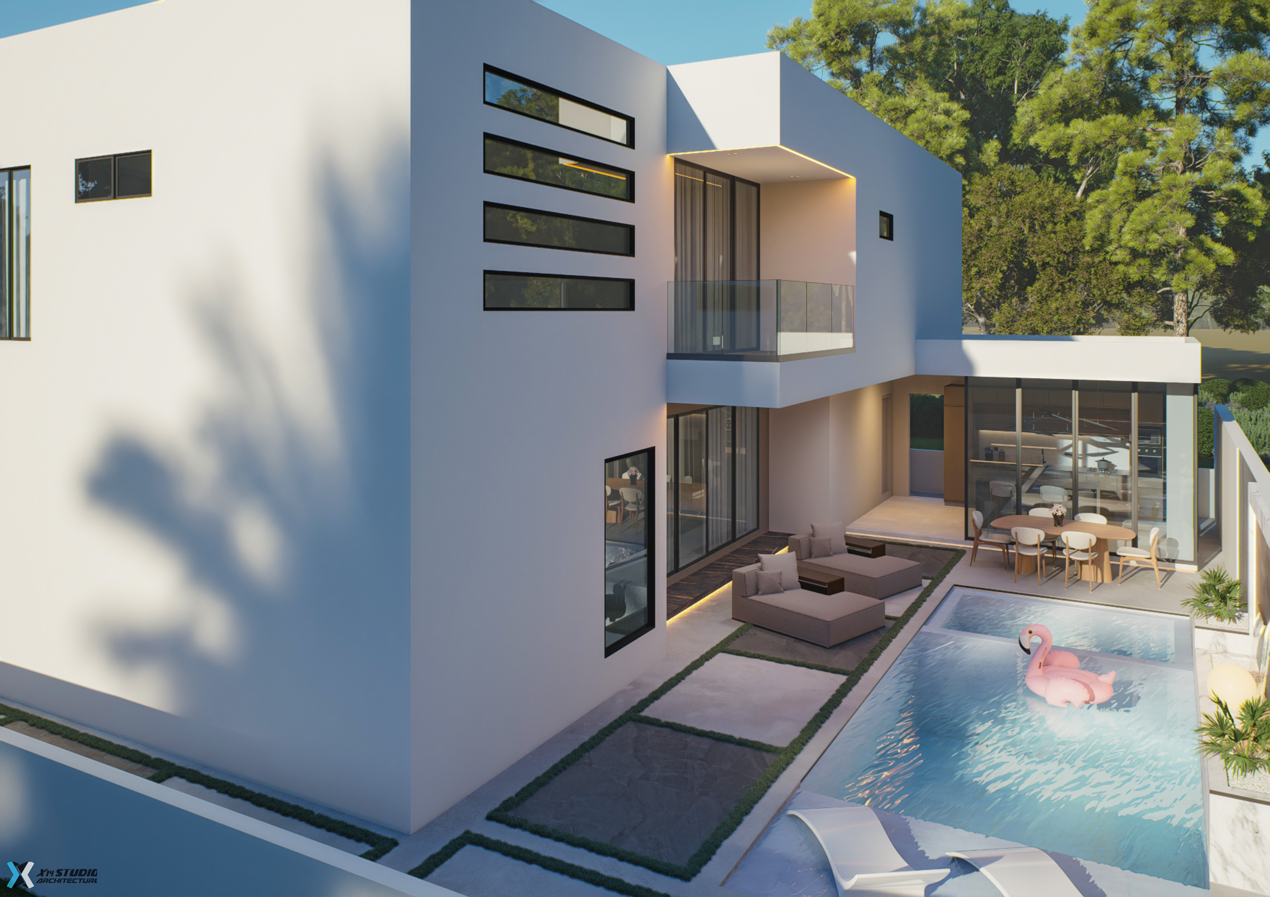 4 Bedroom Modern House (Building size - 272sqm) ID 3467