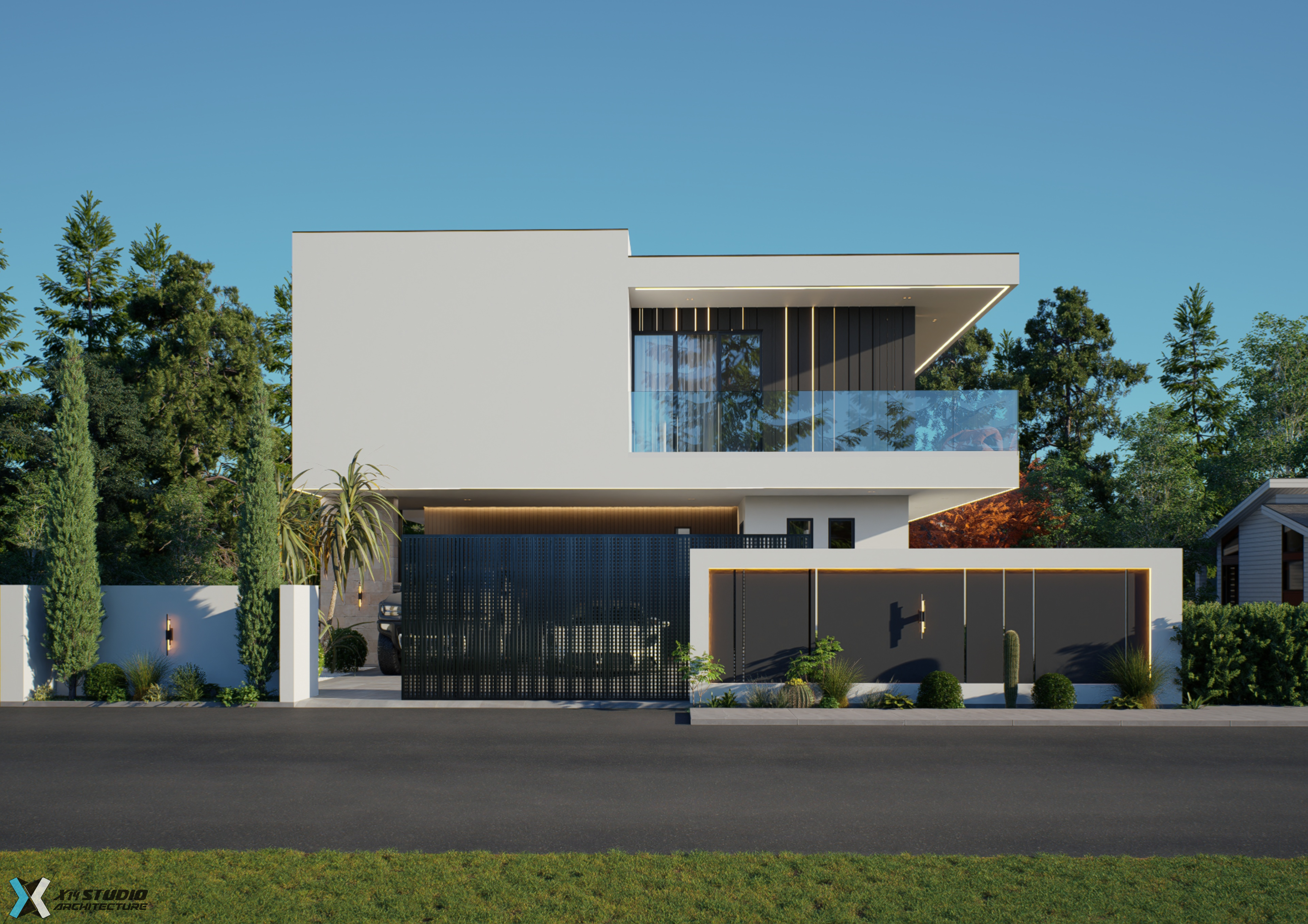 4 Bedroom Modern House (Building size -183sqm) ID 4875