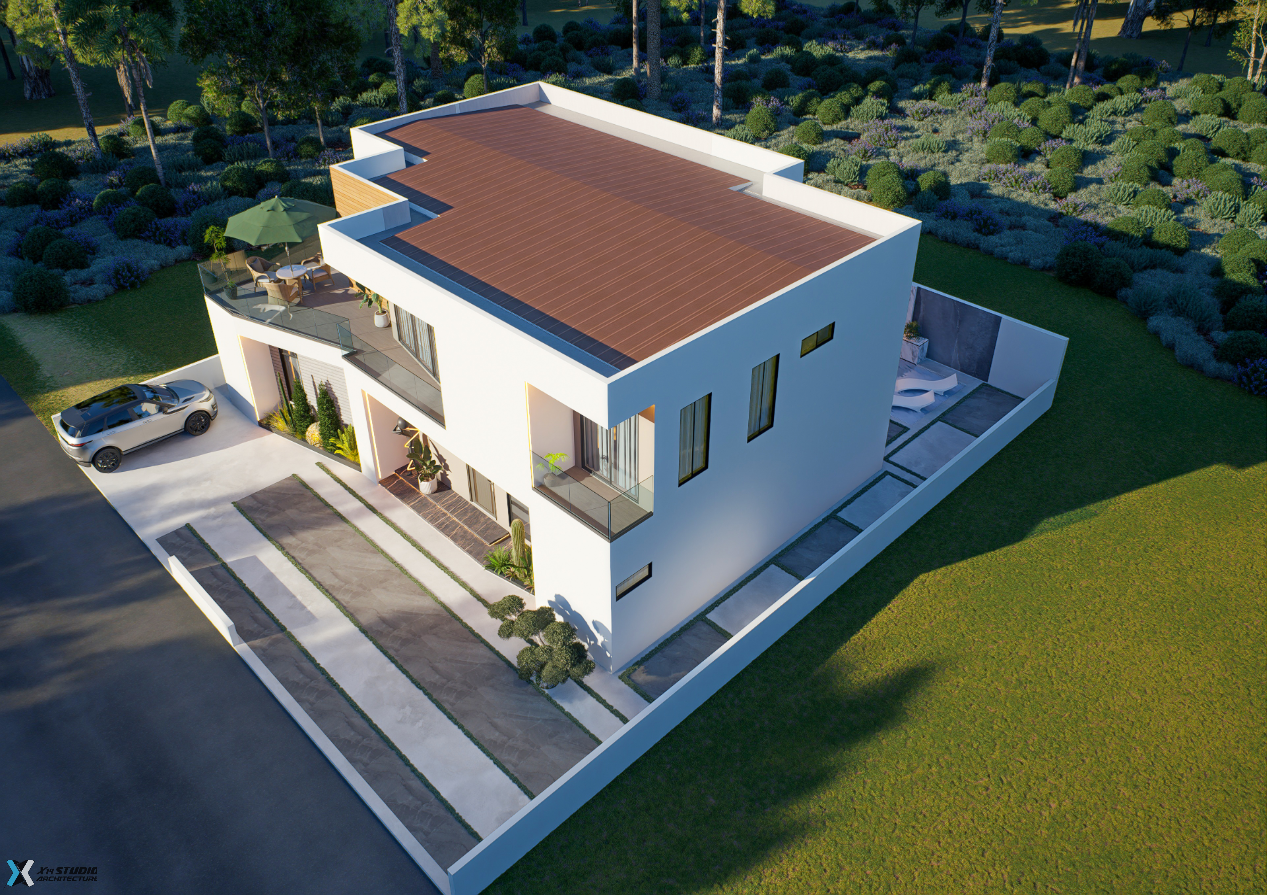 4 Bedroom Modern House (Building size - 272sqm) ID 3467