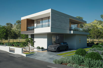 3 Bedroom Modern House (Building size - 117sqm) ID 8877