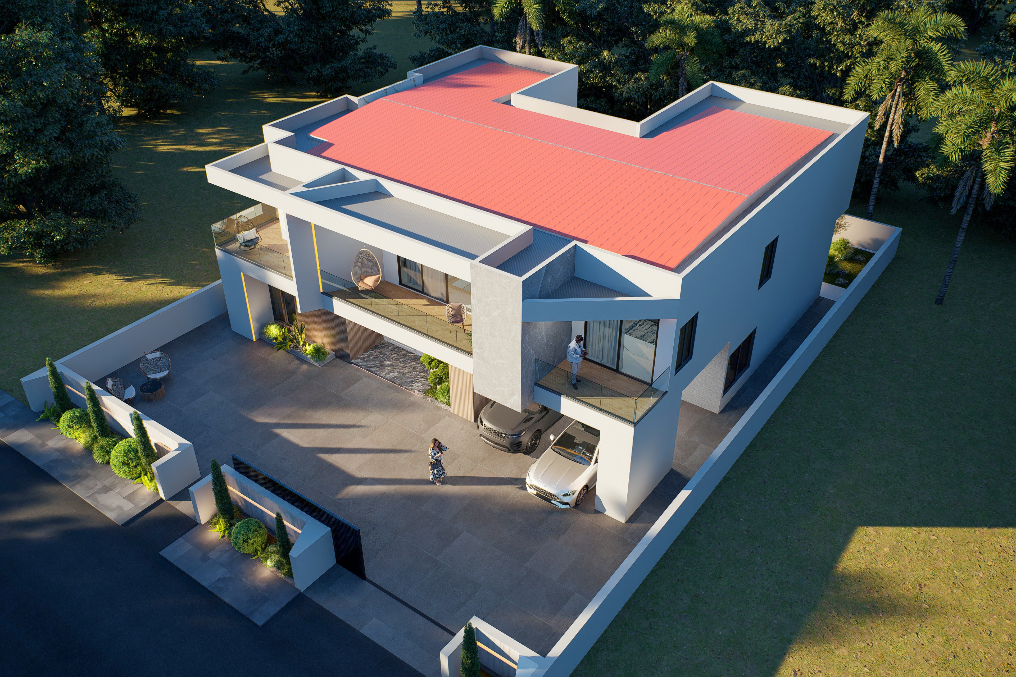5 Bedroom Modern House (Building size - 288sqm) ID2325