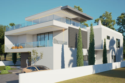4 Bedroom Modern House (Building size - 330sqm) ID4536