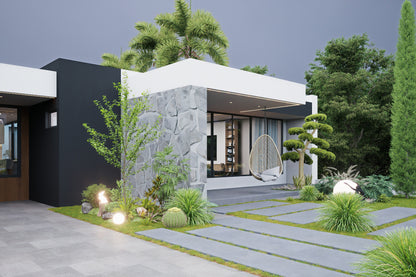 3 Bedroom Modern House (Building size - 345sqm) ID 7635