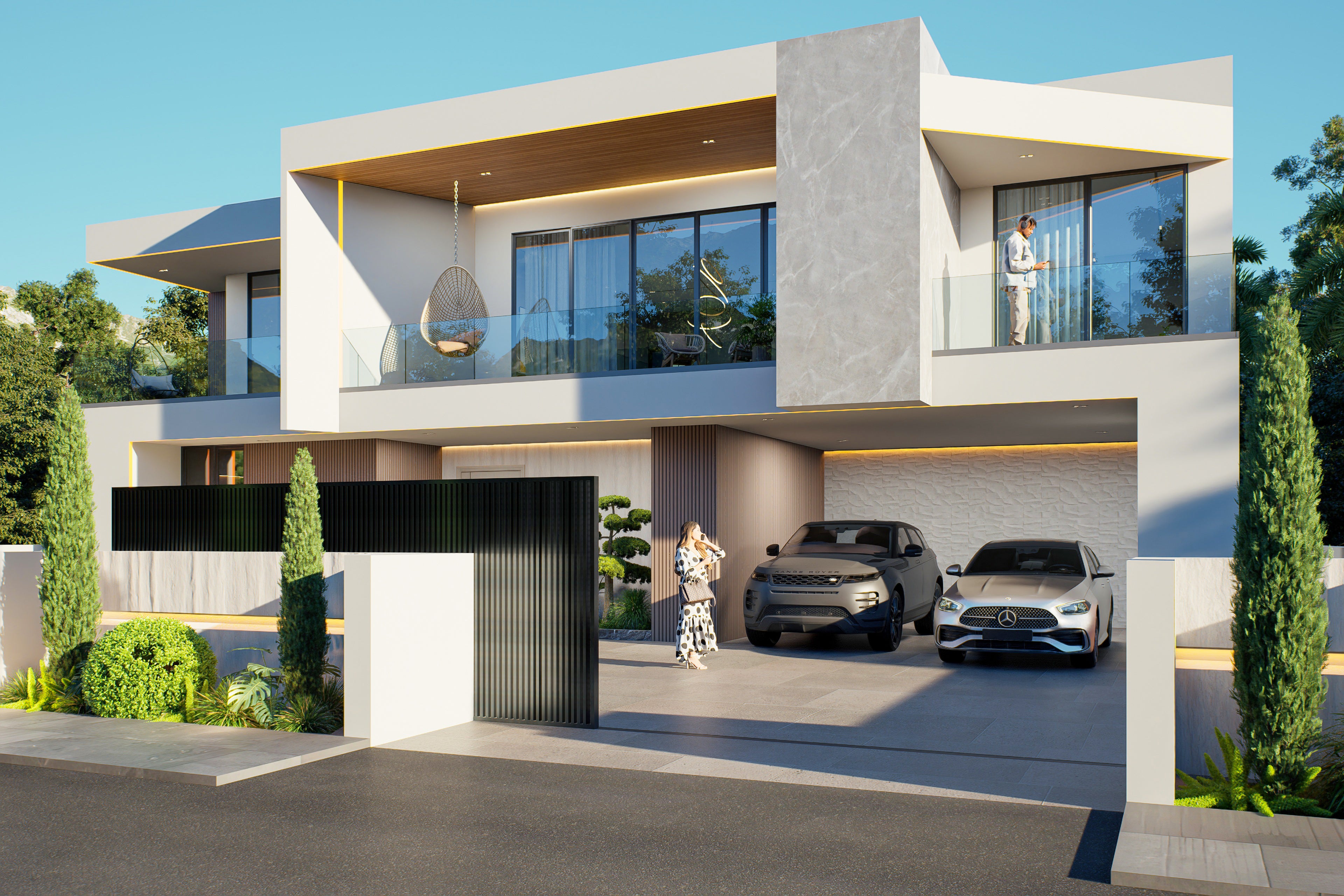 5 Bedroom Modern House (Building size - 288sqm) ID2325