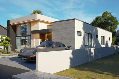 3 Bedroom Modern House (Building size - 160 sqm) ID 3222