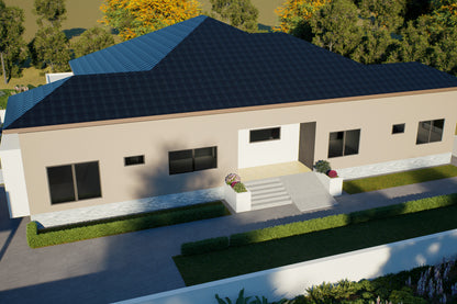 6 Bedroom Modern House (Building size - 459sqm) ID1104