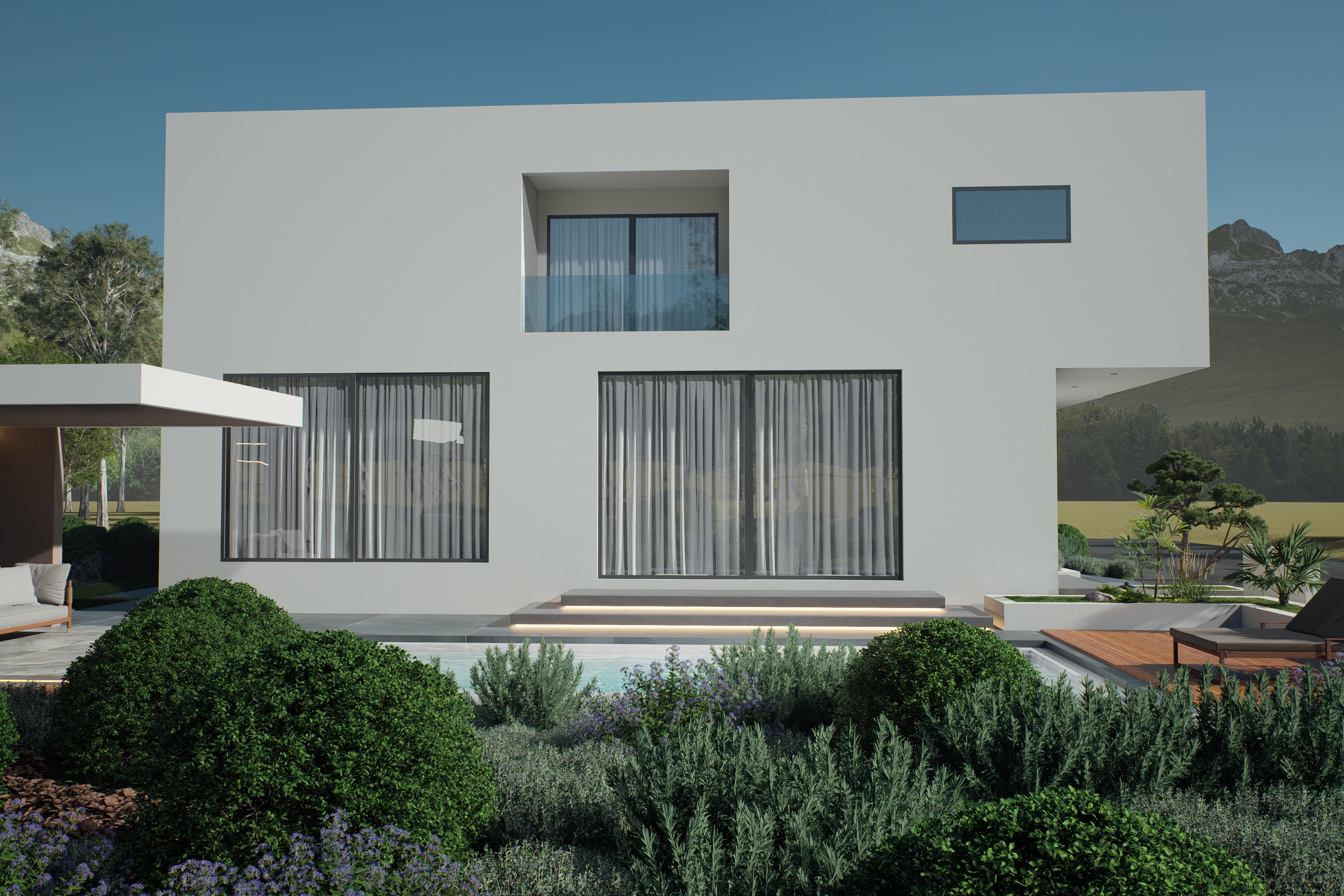 3 Bedroom Modern House (Building size - 117sqm) ID 8877