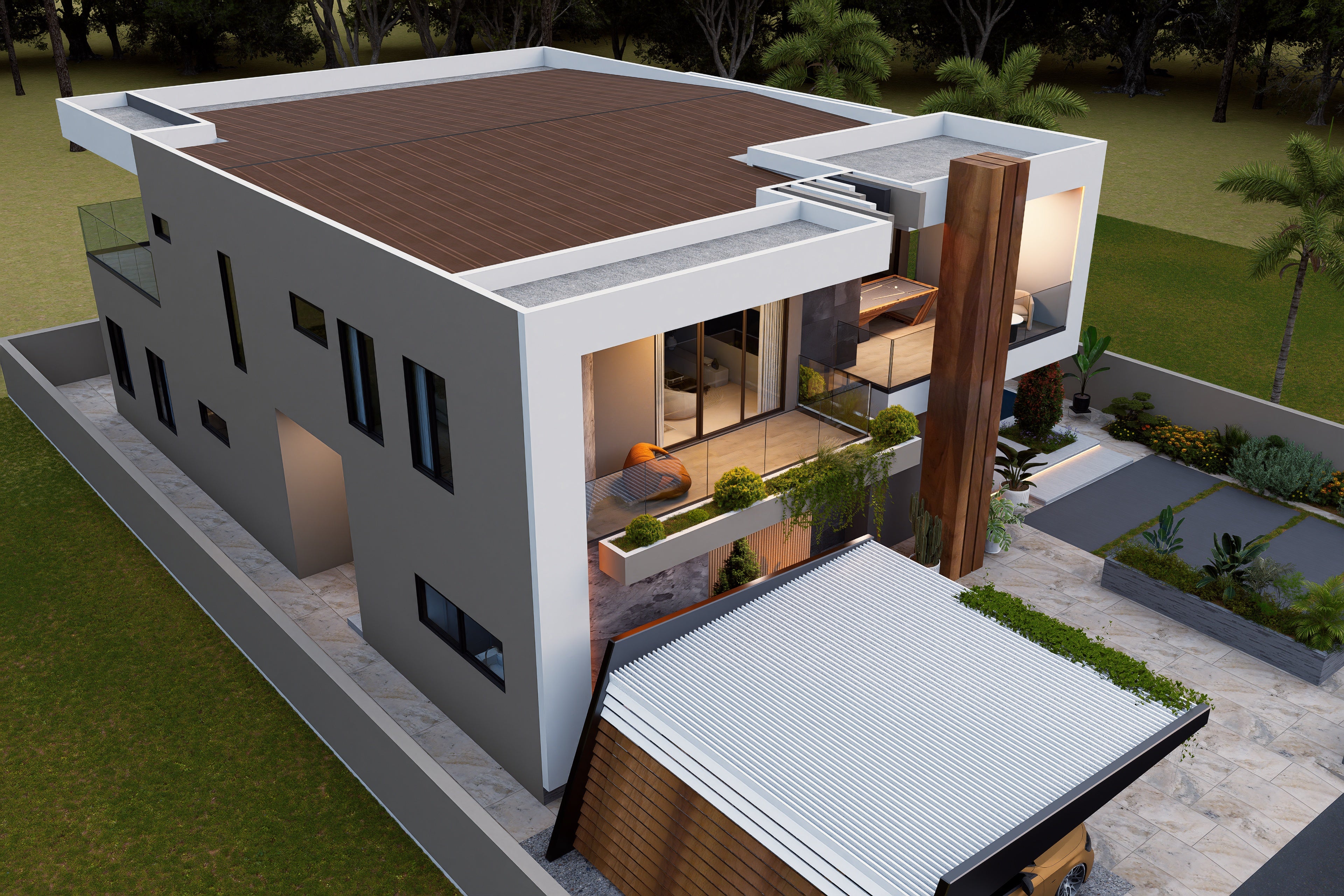 Luxury 5 Bedroom Modern House (Building size - 252sqm) ID4454