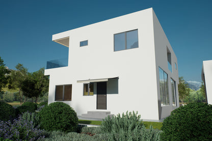 3 Bedroom Modern House (Building size - 117sqm) ID 8877