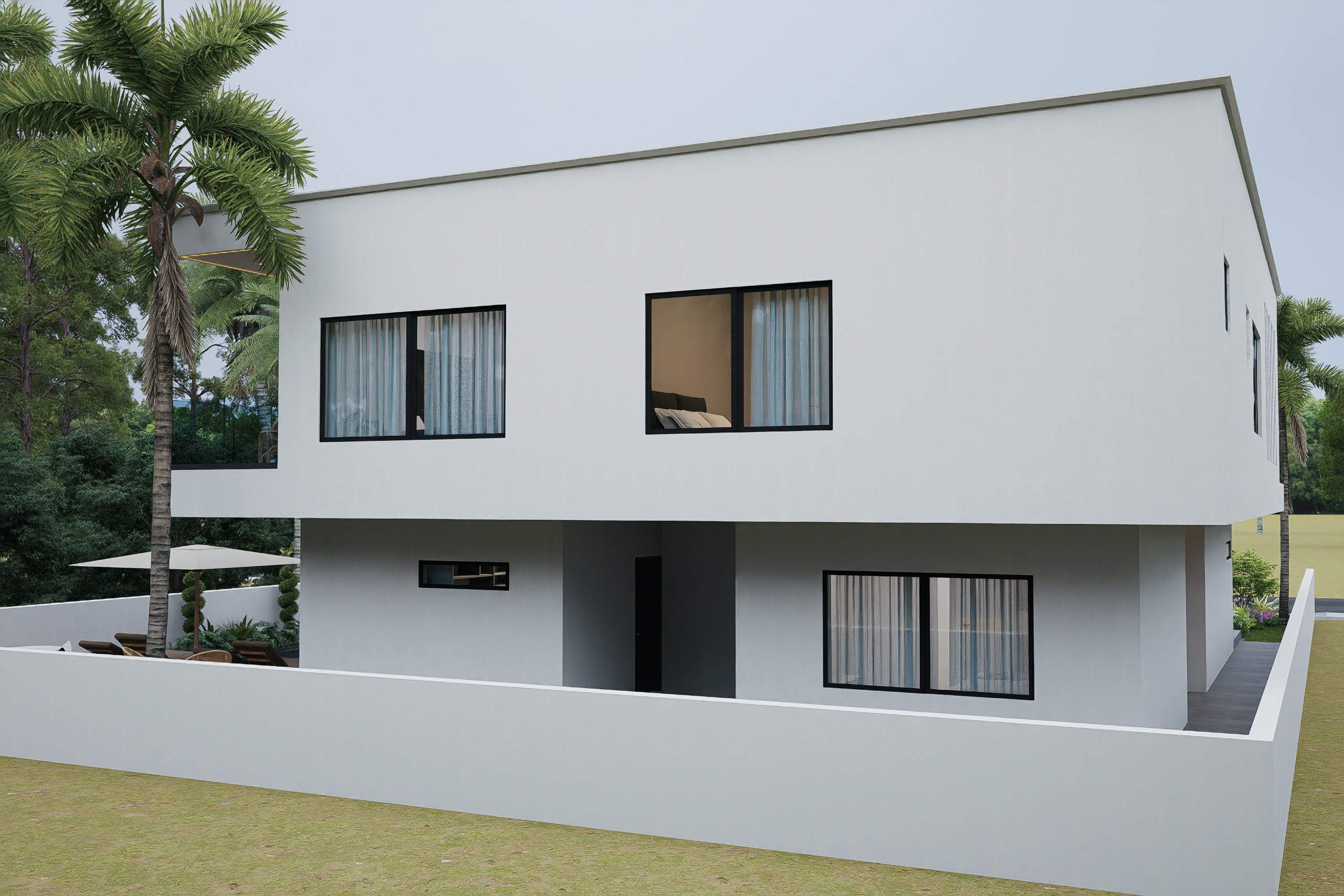 4 Bedroom Modern House (Building size - 252sqm) ID6788