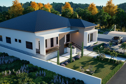 6 Bedroom Modern House (Building size - 459sqm) ID1104