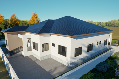 6 Bedroom Modern House (Building size - 459sqm) ID1104