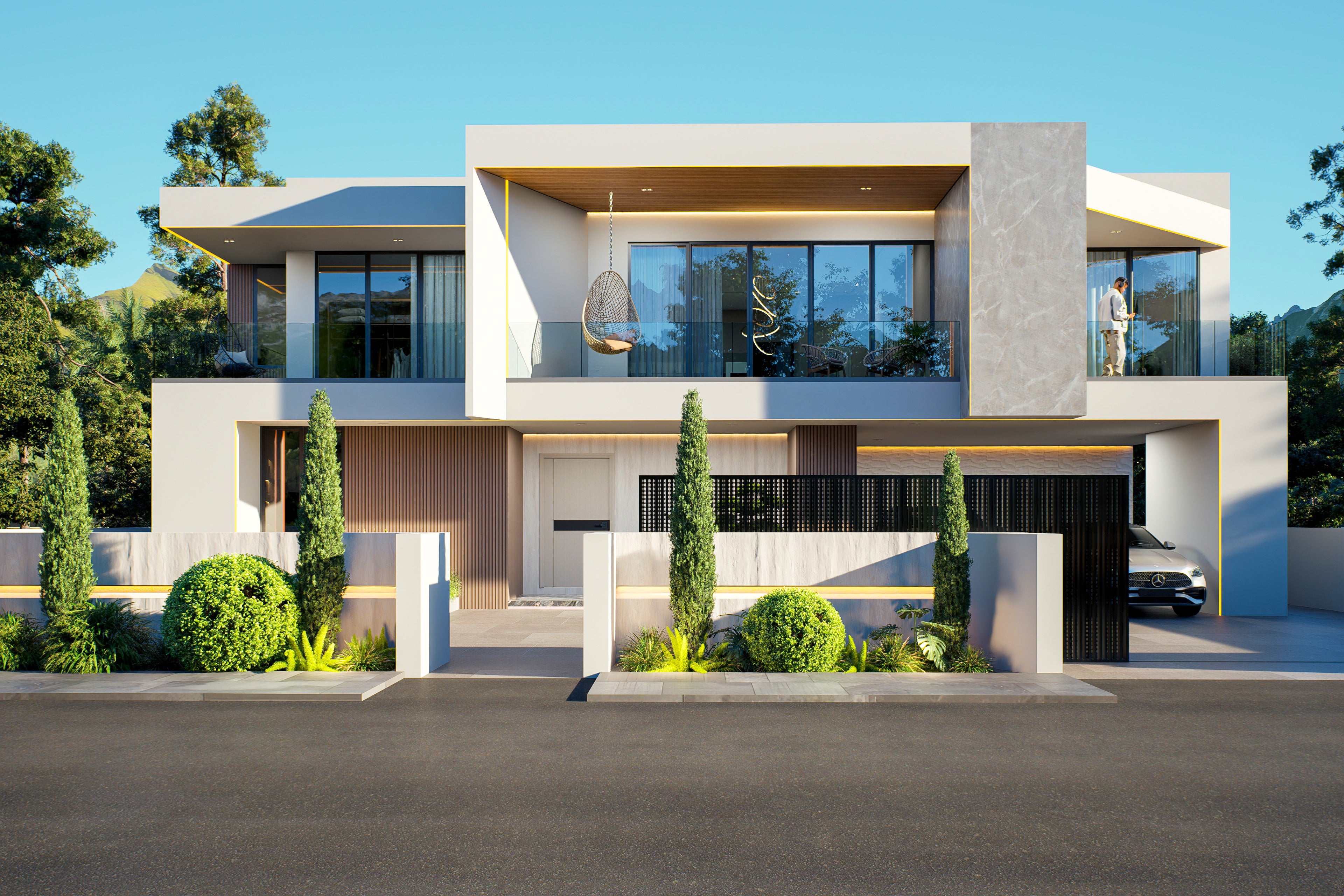 5 Bedroom Modern House (Building size - 288sqm) ID2325