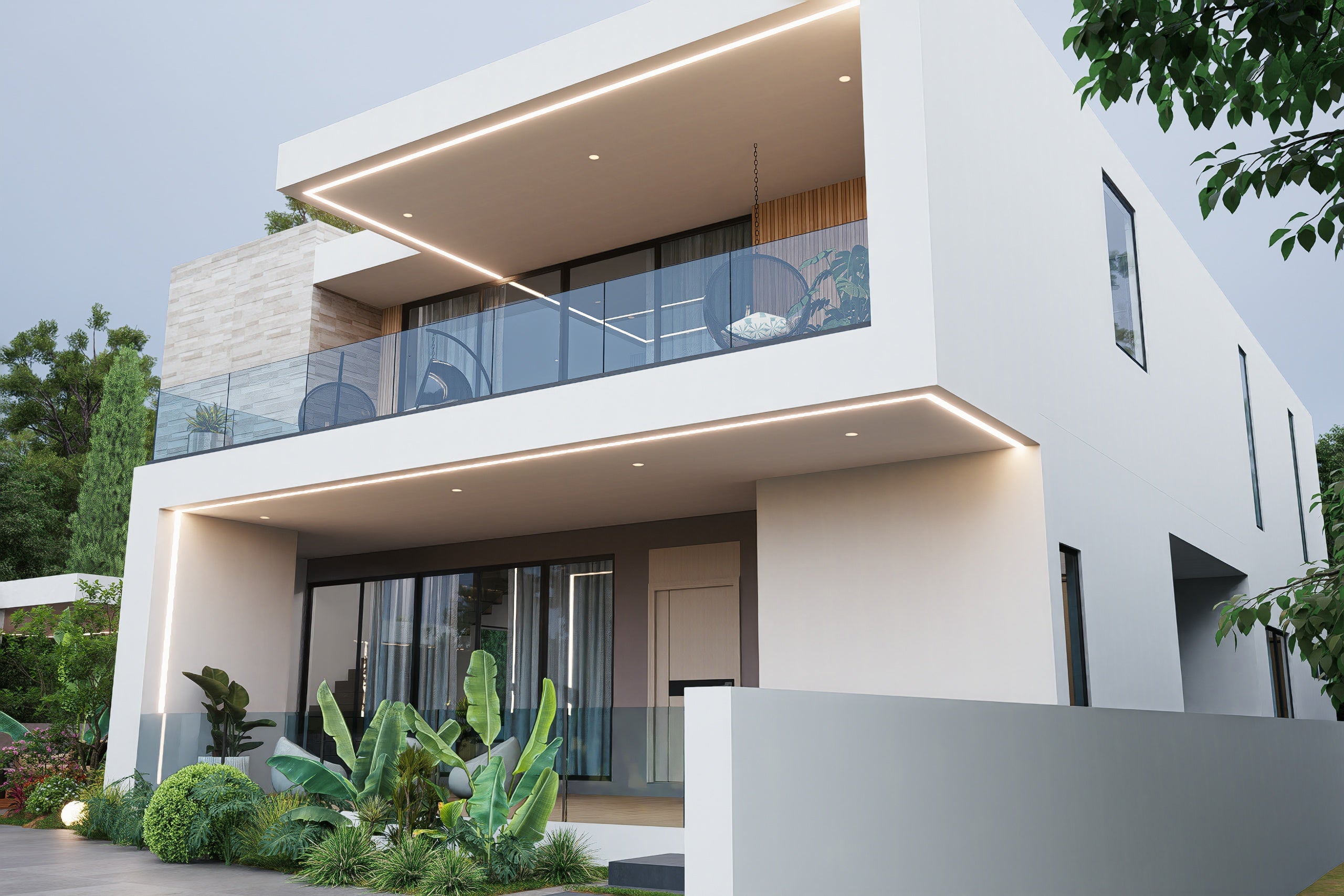 5 Bedroom Modern House (Building size - 240sqm) ID4008