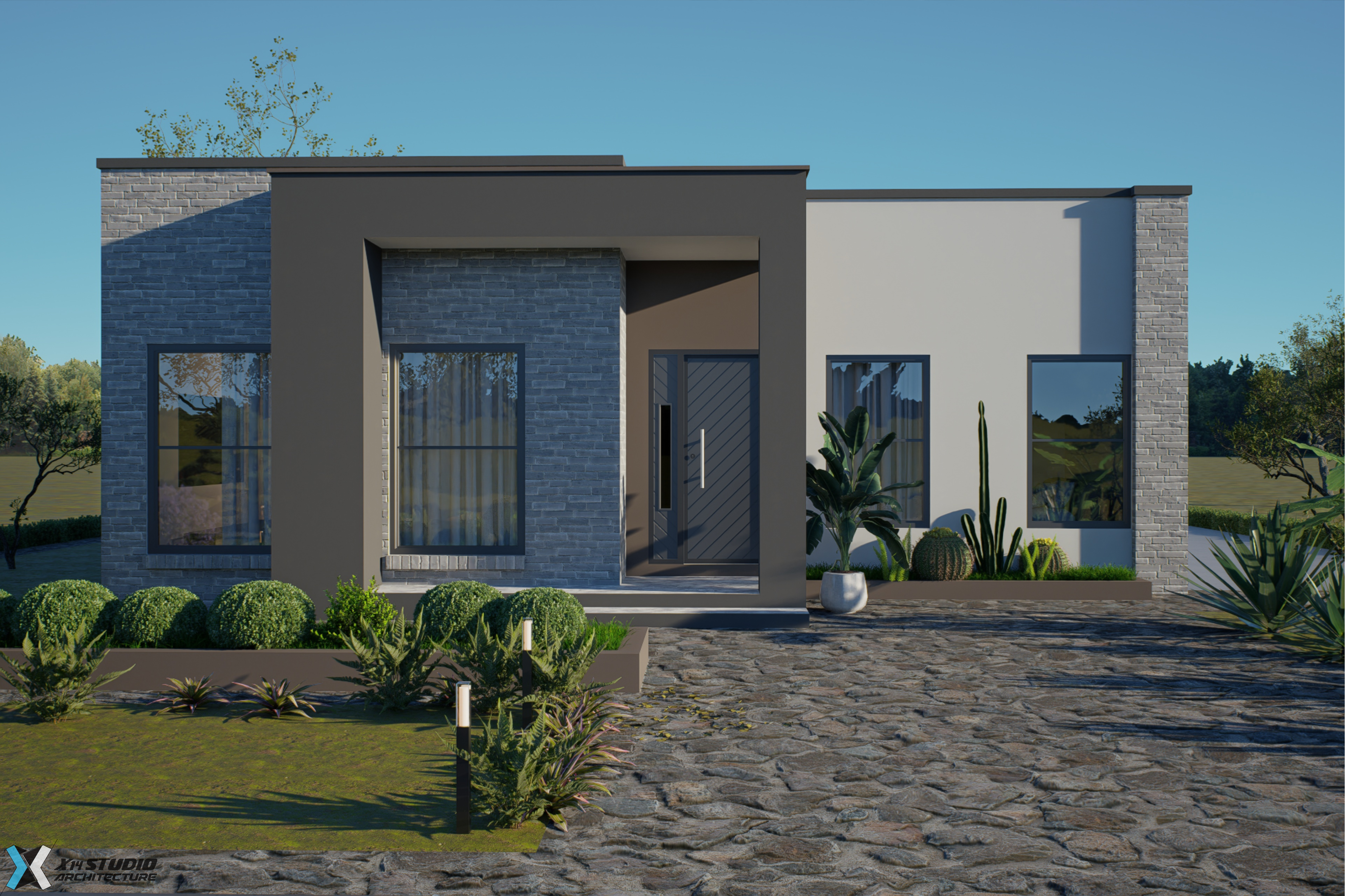 2 Bedroom Small House ( Building Size 143sqm) ID 1000