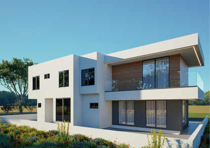 4 Bedroom Modern House (Building size - 190 sqm) ID 7356
