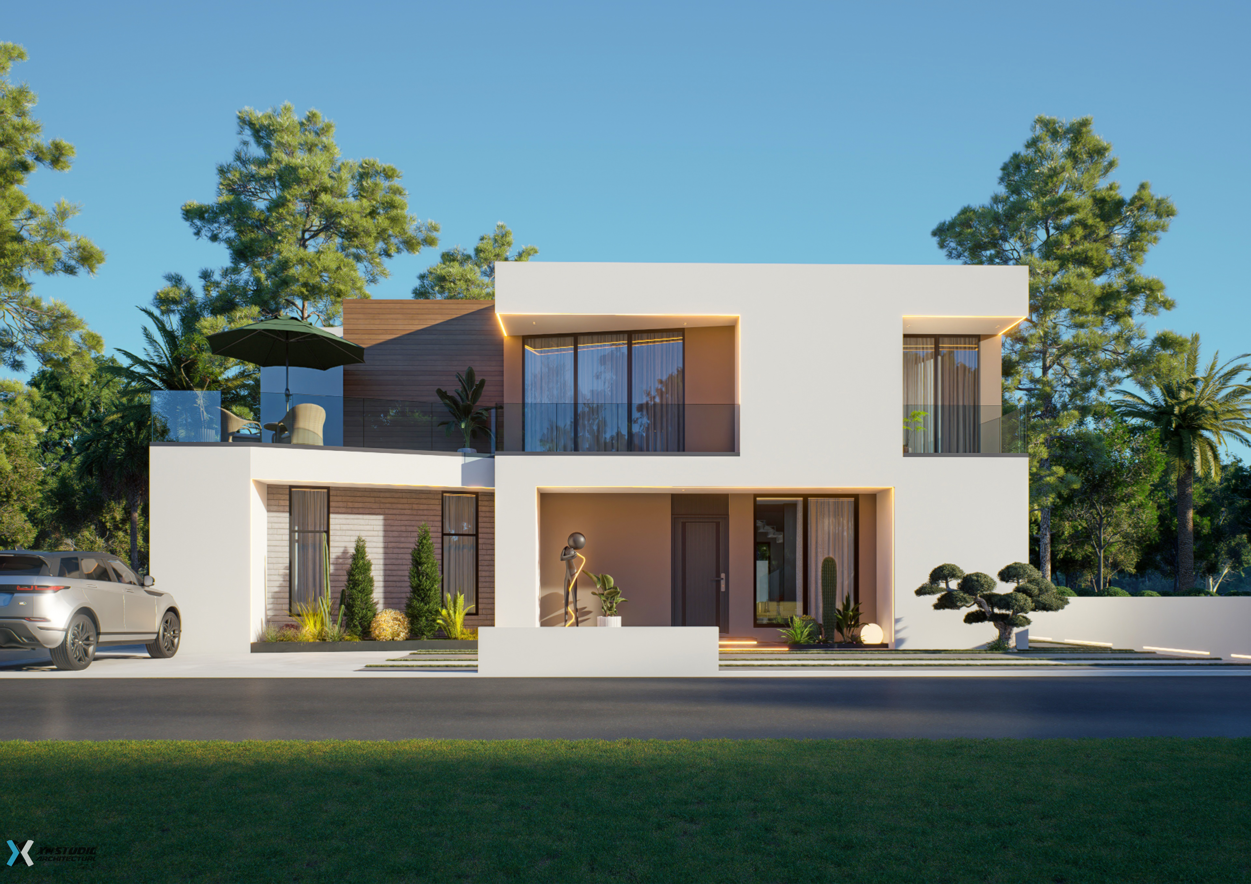 4 Bedroom Modern House (Building size - 272sqm) ID 3467