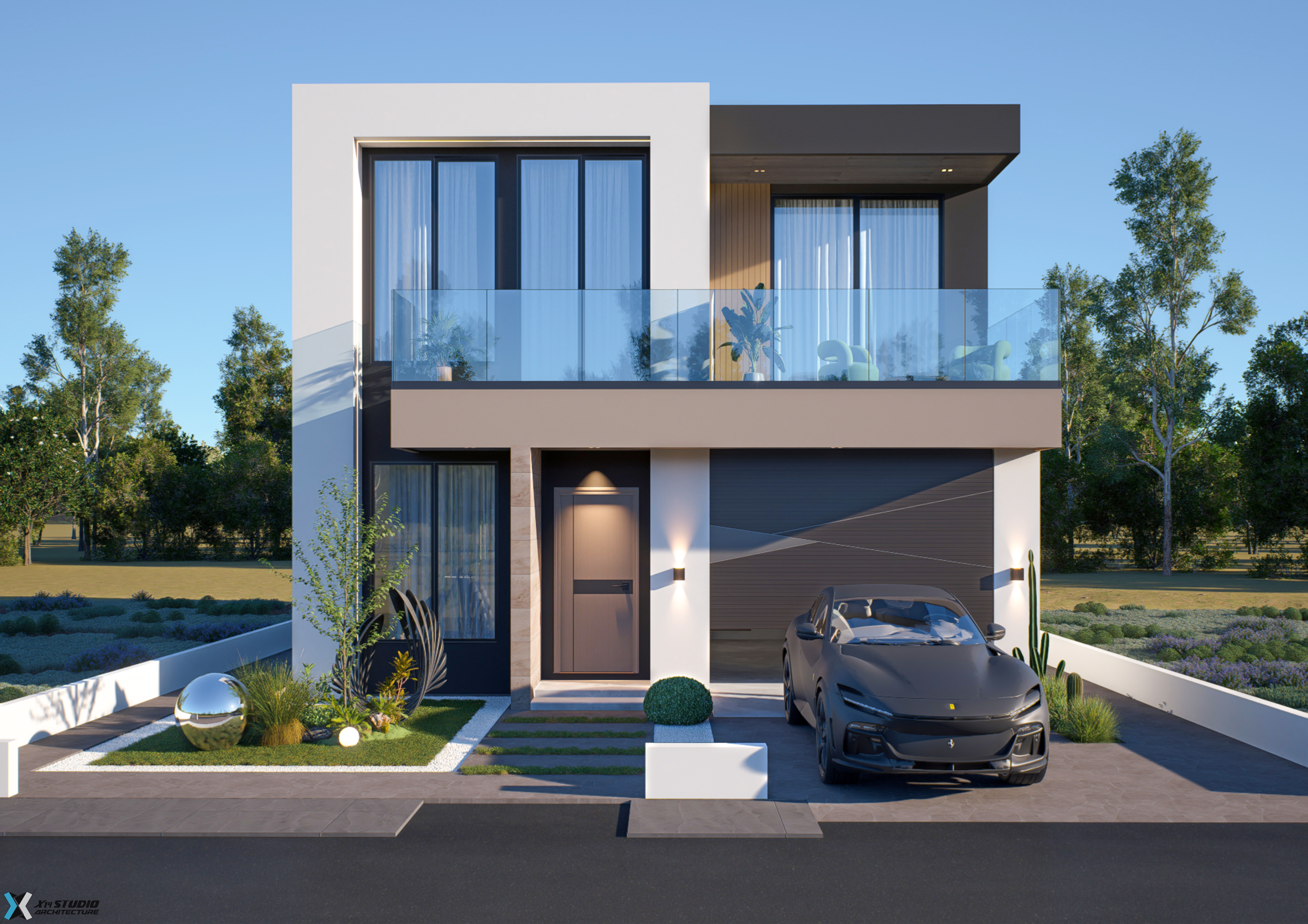 4 Bedroom Modern House (Building size - 150sqm) ID 6455