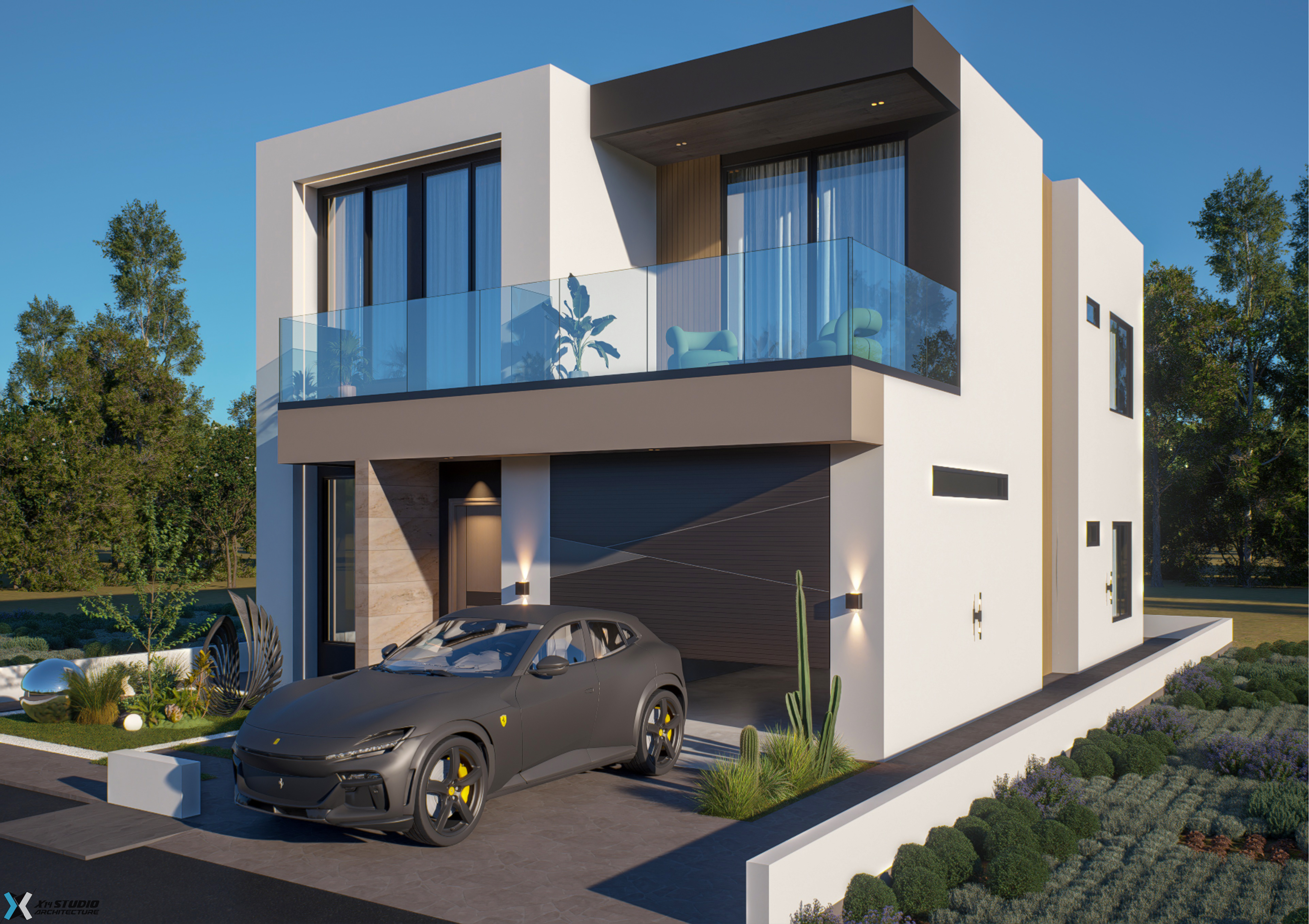 4 Bedroom Modern House (Building size - 150sqm) ID 6455