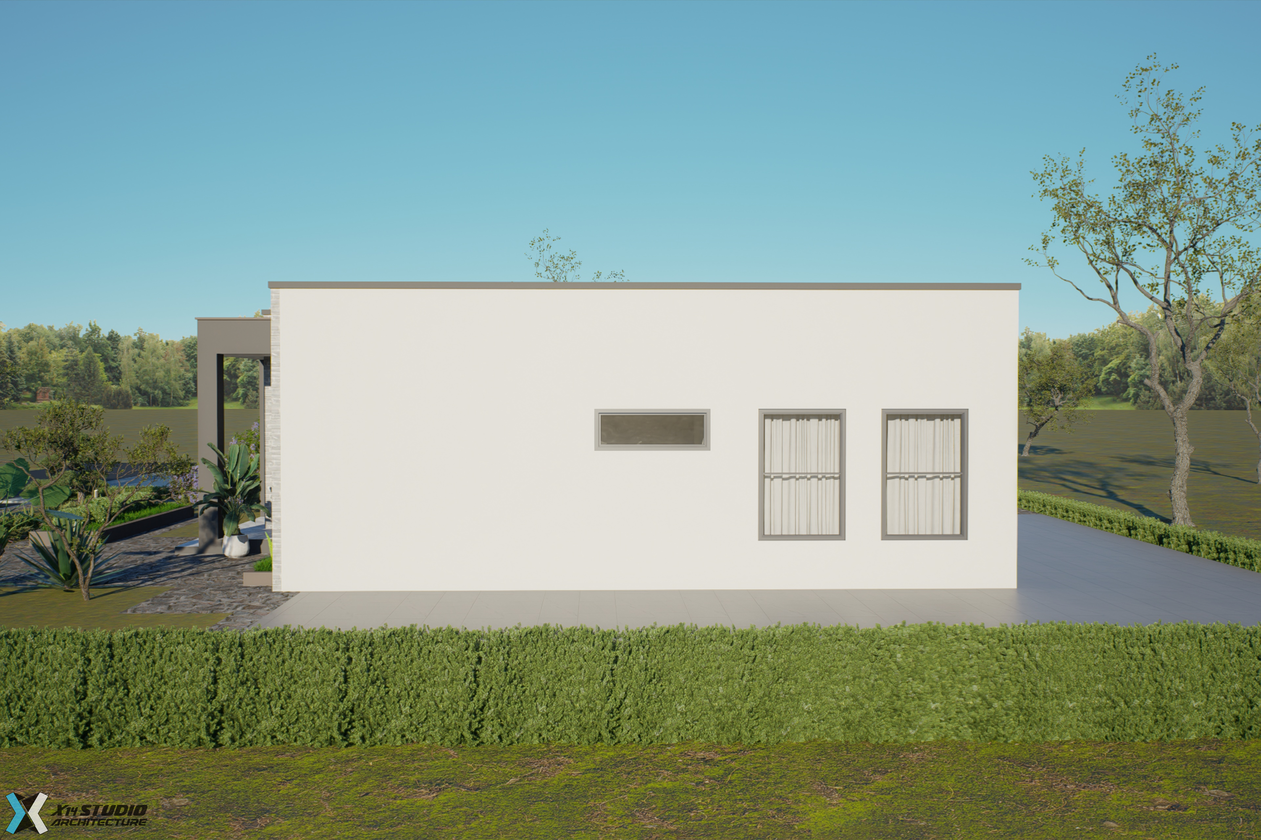 2 Bedroom Small House ( Building Size 143sqm) ID 1000