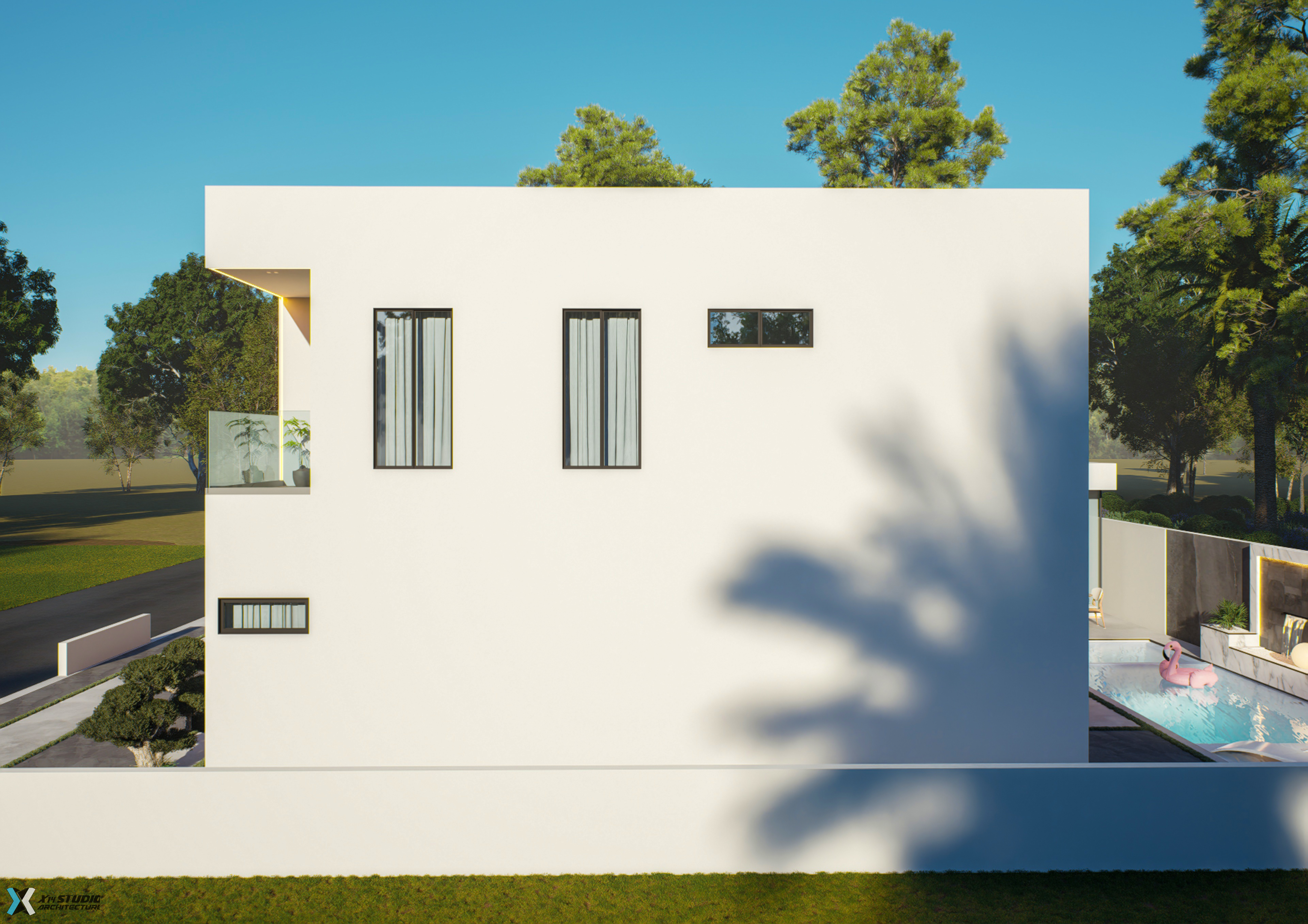 4 Bedroom Modern House (Building size - 272sqm) ID 3467