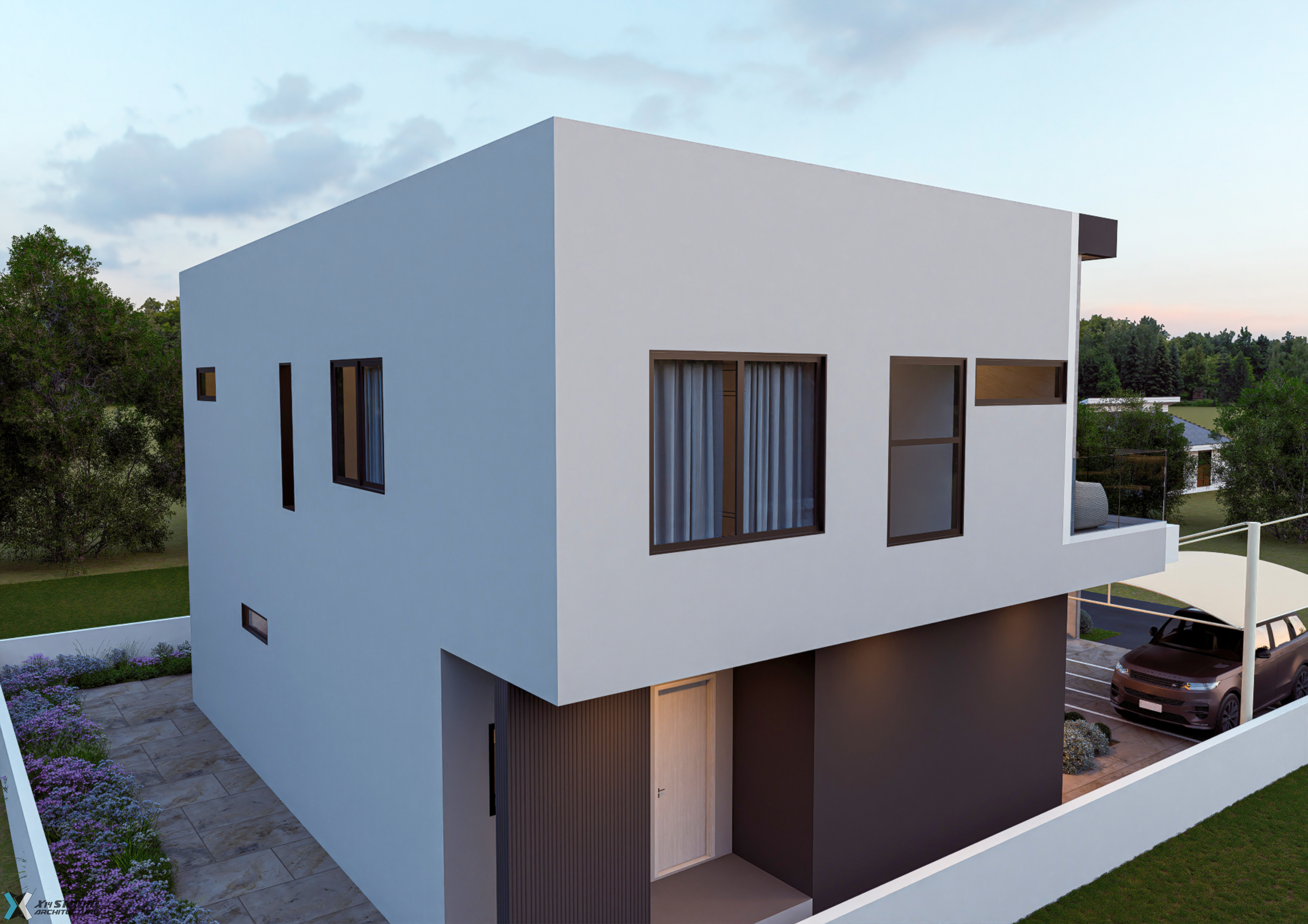 4 Bedroom Luxury Modern House (Building size - 130sqm) ID 9040