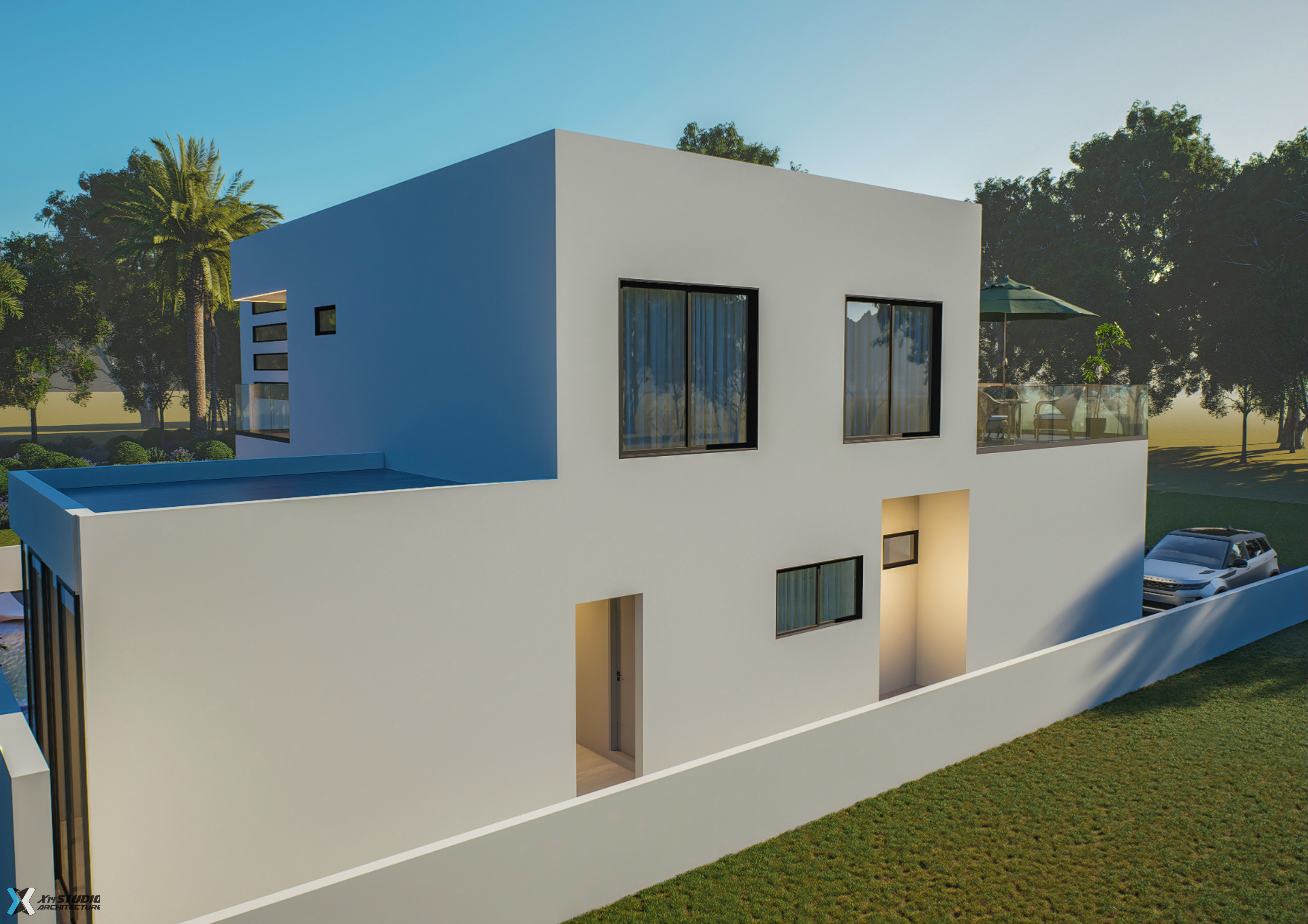 4 Bedroom Modern House (Building size - 272sqm) ID 3467