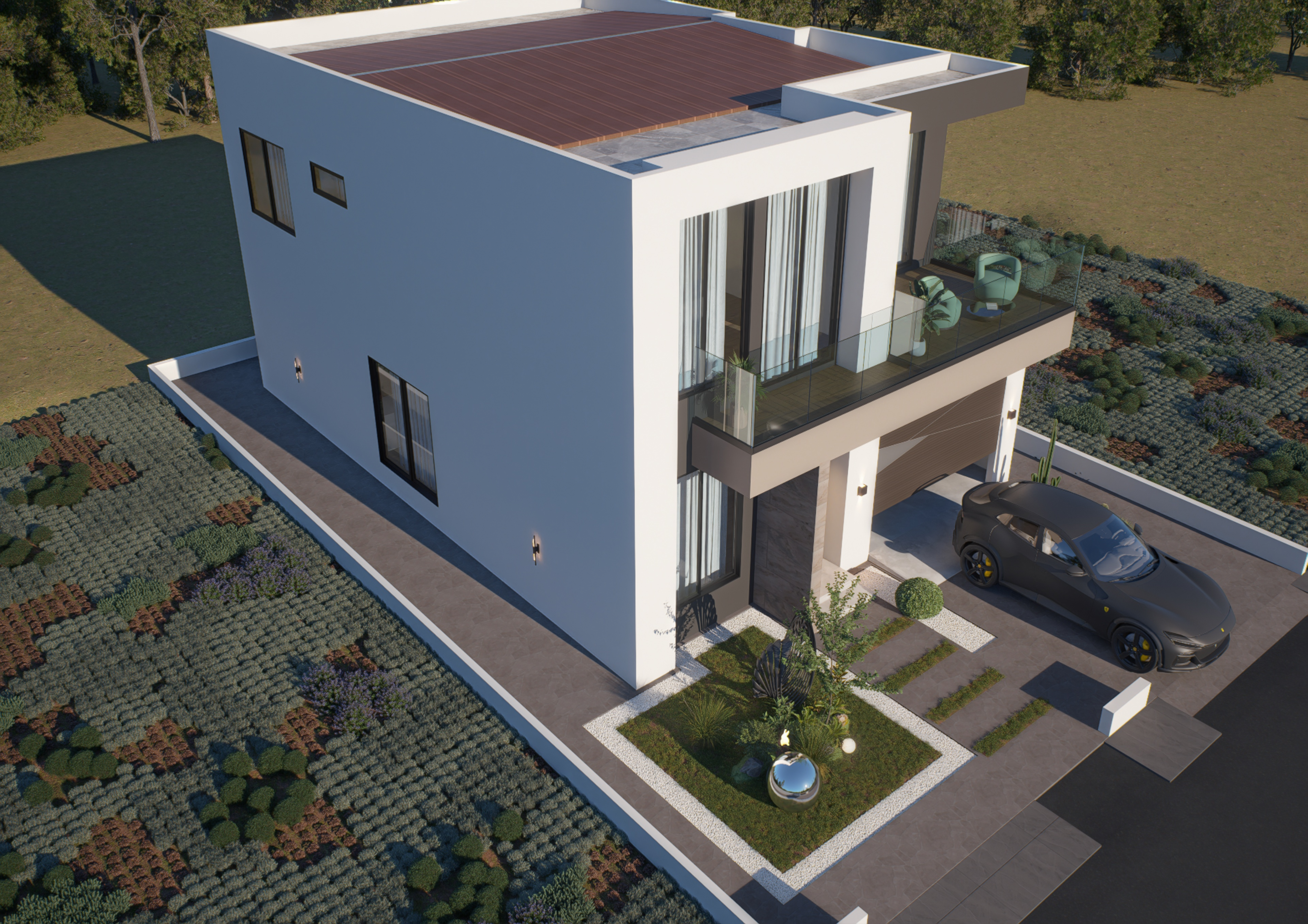 4 Bedroom Modern House (Building size - 150sqm) ID 6455