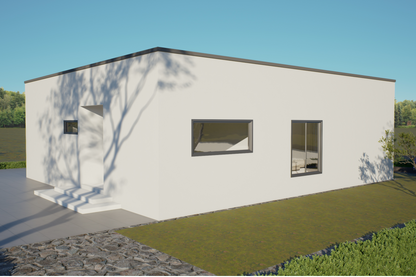 2 Bedroom Small House ( Building Size 143sqm) ID 1000