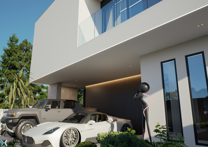 4 Bedroom Modern House (Building size -183sqm) ID 4875