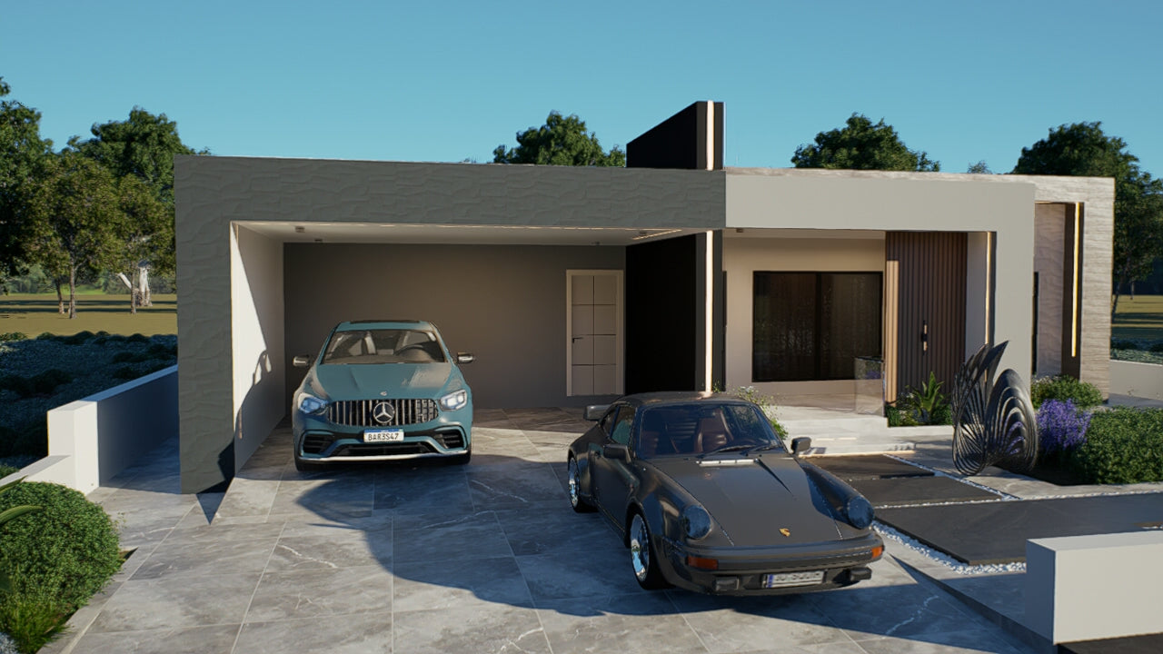 4 Bedroom Bungalow House Design (Building size 322sqm) ID 5478