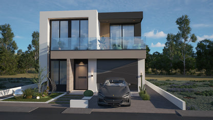 4 Bedroom Modern House (Building size - 150sqm) ID 6455
