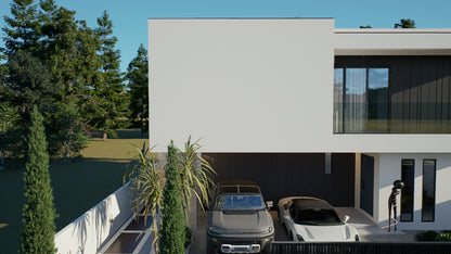 4 Bedroom Modern House (Building size -183sqm) ID 4875